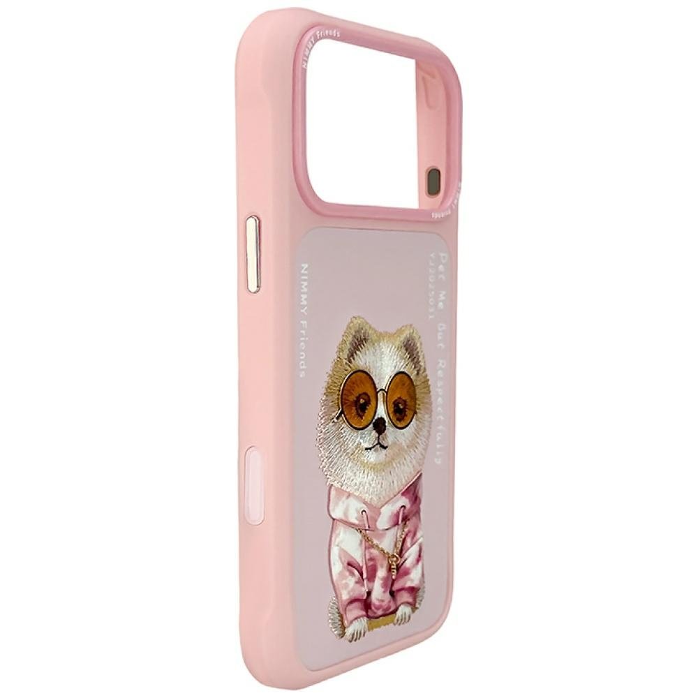 Nimmy Glasses Cool Dog dėklas iPhone 17 Pro Max – rožinis - Image 6