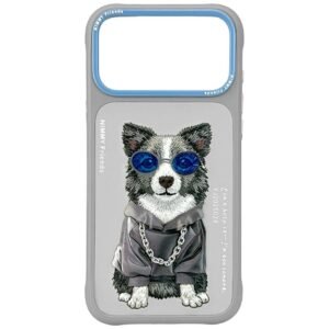 Nimmy Glasses Cool Nag Case for iPhone 17 Pro Max - Gray