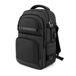 Wozinsky WPW-20L Backpack with Laptop Pocket for 15" Travel 40x20x25 cm for Hand Luggage - Black