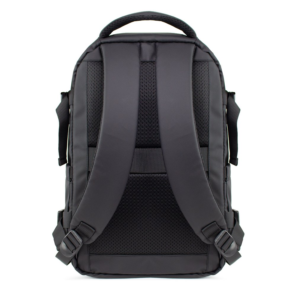 Wozinsky WPW-20L kuprinė su 15” nešiojamojo kompiuterio skyriumi, 40 × 20 × 25 cm, rankiniam bagažui – juoda - Image 9