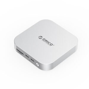 Orico MiniLink 9-in-1 Docking Station with M.2 SSD Hard Drive Bay - Silver