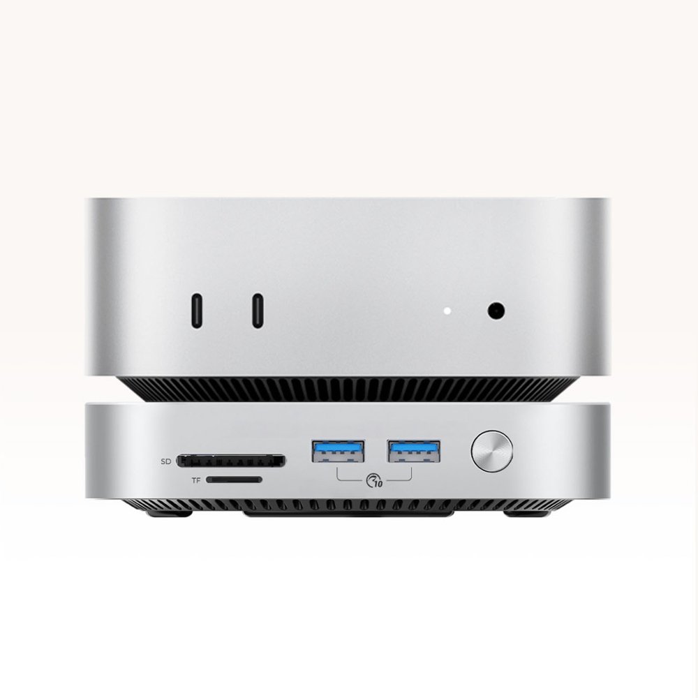 Orico MiniLink 9-in-1 prijungimo stotelė su M.2 SSD disko lizdu – sidabrinė - Image 3