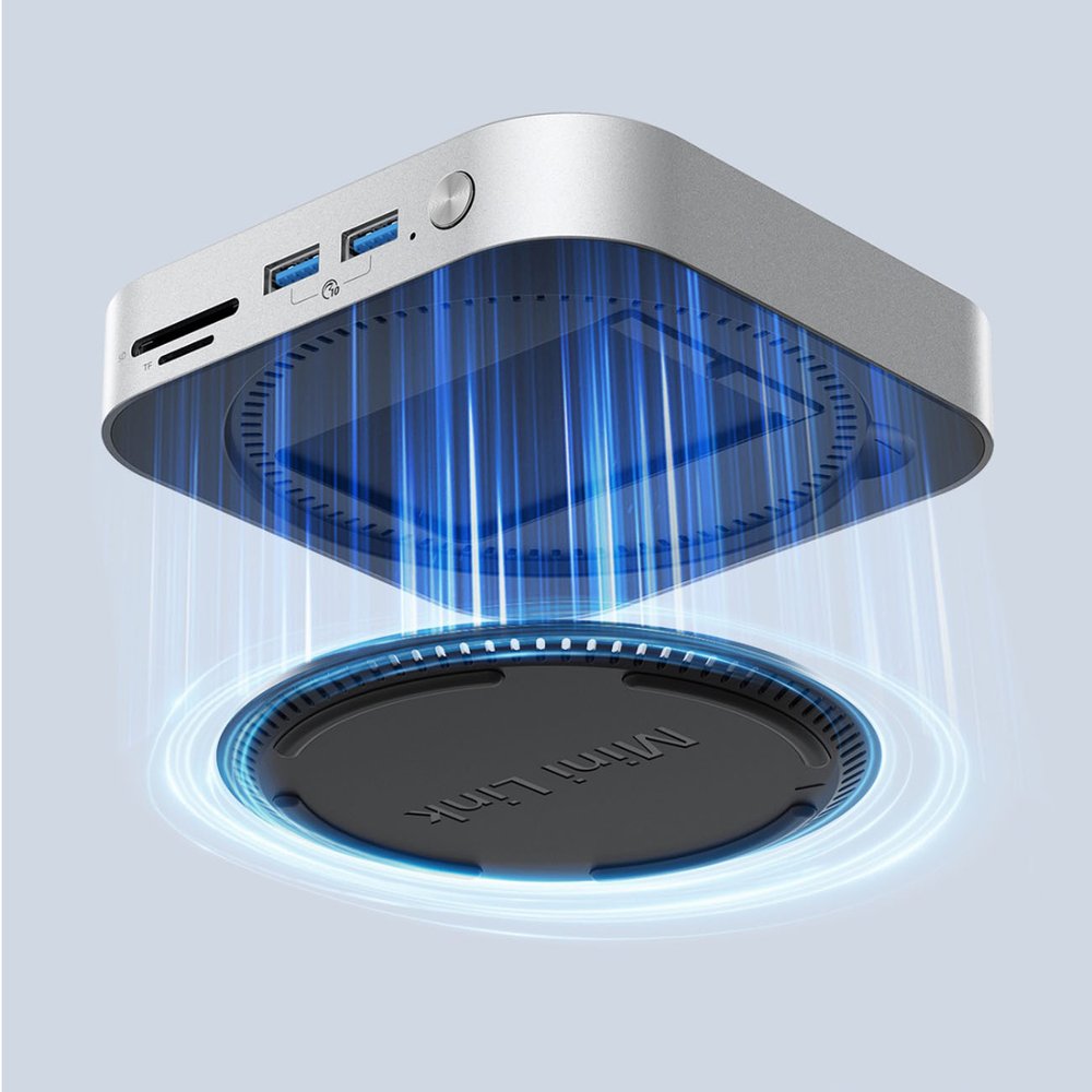 Orico MiniLink 9-in-1 prijungimo stotelė su M.2 SSD disko lizdu – sidabrinė - Image 9