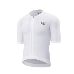 Rockbros 15200025 Short Sleeve Cycling Jersey Size XL - White