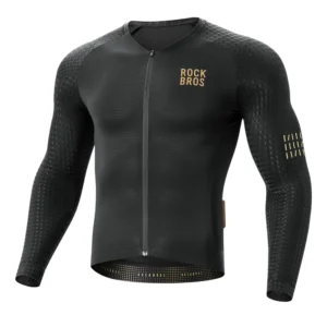 Rockbros YDCX008 Diamond Long Sleeve Cycling Jersey Size XS - Black
