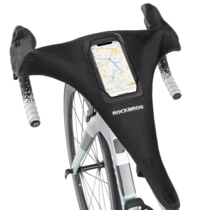 Rockbros D78 Sweat Cover with Pocket and Phone Window - Black