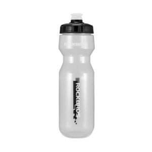 Rockbros 750 ml Bicycle Bottle - Transparent with Black Mouthpiece