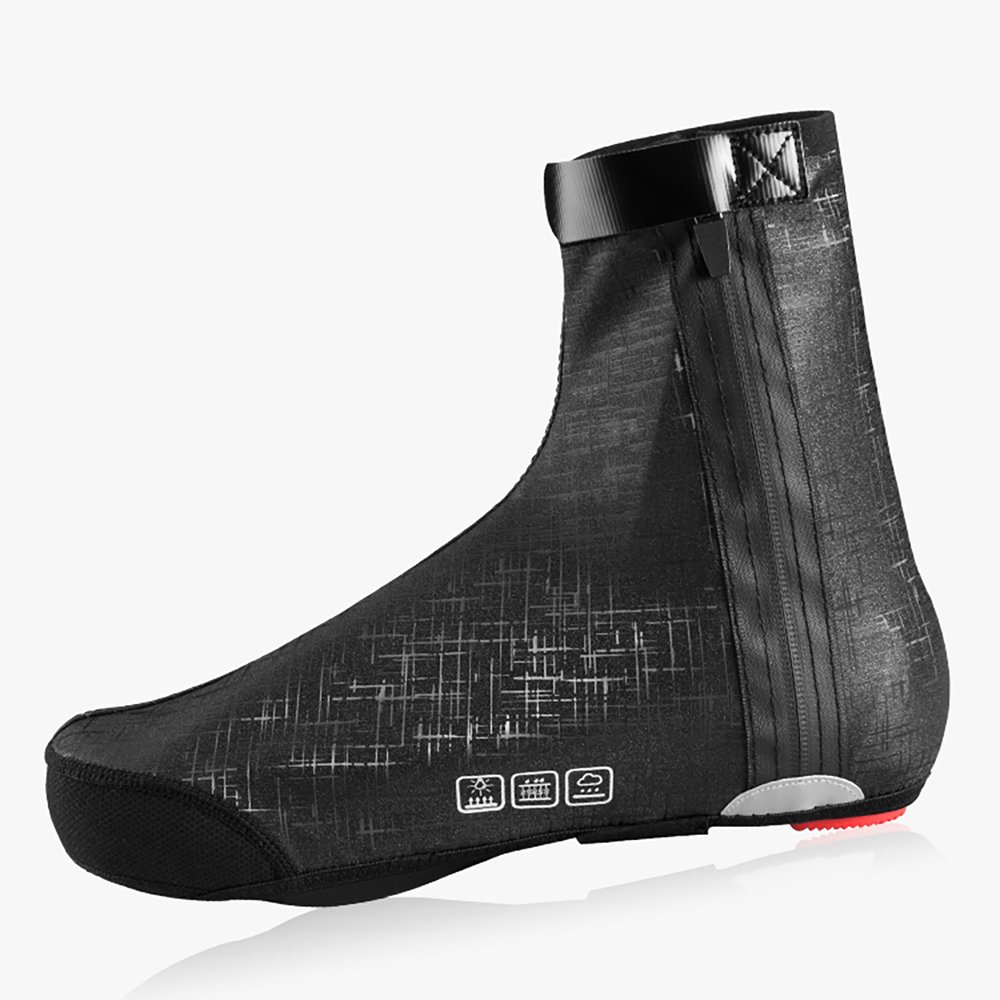 Rockbros LF1081 vėjui ir vandeniui atsparūs batų uždangalai, 42–46 dydis – juodi - Image 4