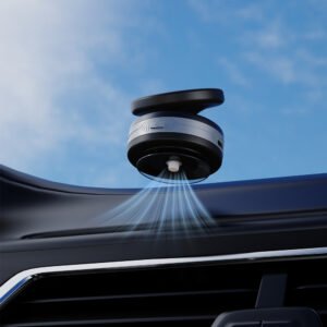 with Automatic Suction Cup - Black