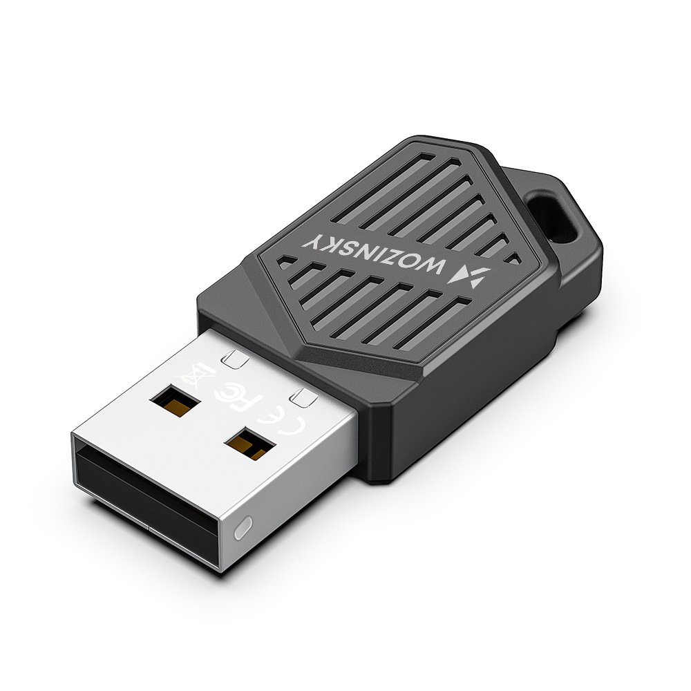 Wozinsky WAX-900 Dual-Band USB Wi-Fi 6 Adapter with Bluetooth 5.4 - Black
