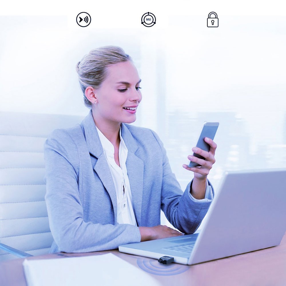Wozinsky WAX-900 dviejų dažnių USB Wi-Fi 6 adapteris su Bluetooth 5.4 – juodas - Image 7