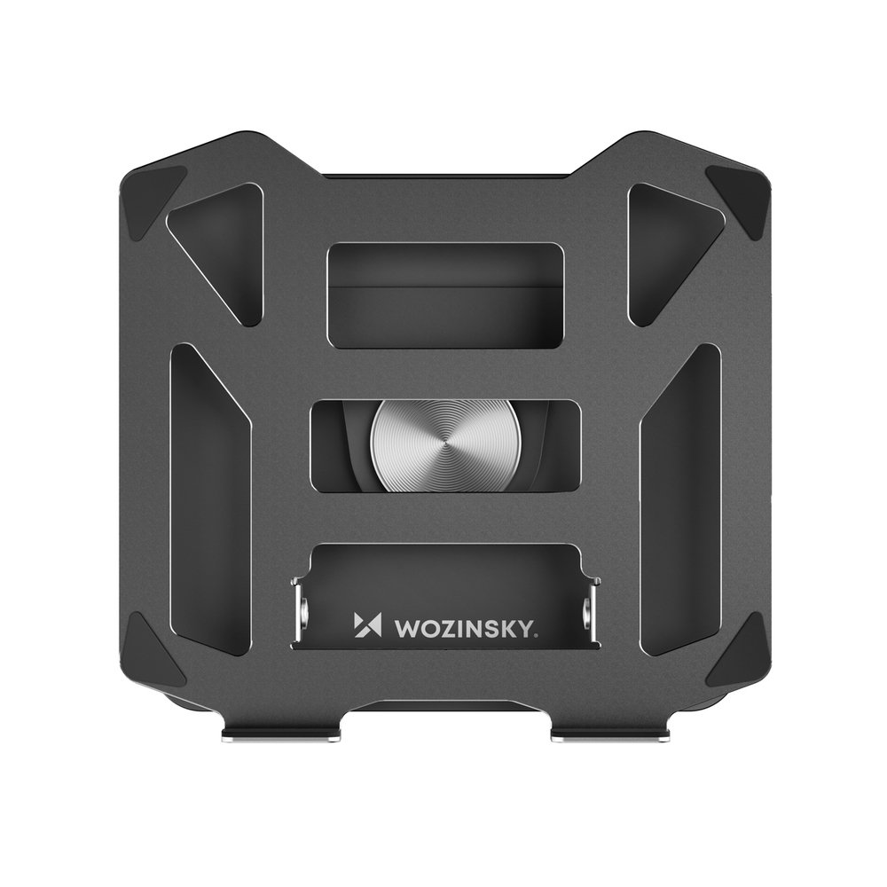 Wozinsky WDCX-X19-AB HardStand 360° pasukamas nešiojamojo kompiuterio ir planšetės stovas – juodas - Image 6