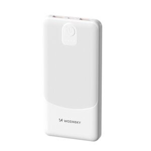 Powerbank Wozinsky Wpower WPBBK-3 10000 mAh 10W 2x USB-A 2A - white