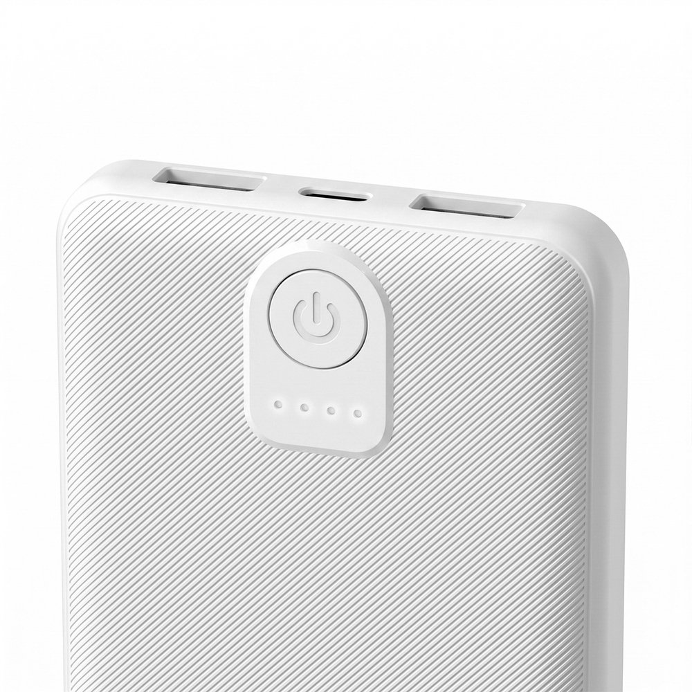 Wozinsky Wpower WPBBK-3 10000 mAh 10 W išorinė baterija su 2×USB-A – balta - Image 5