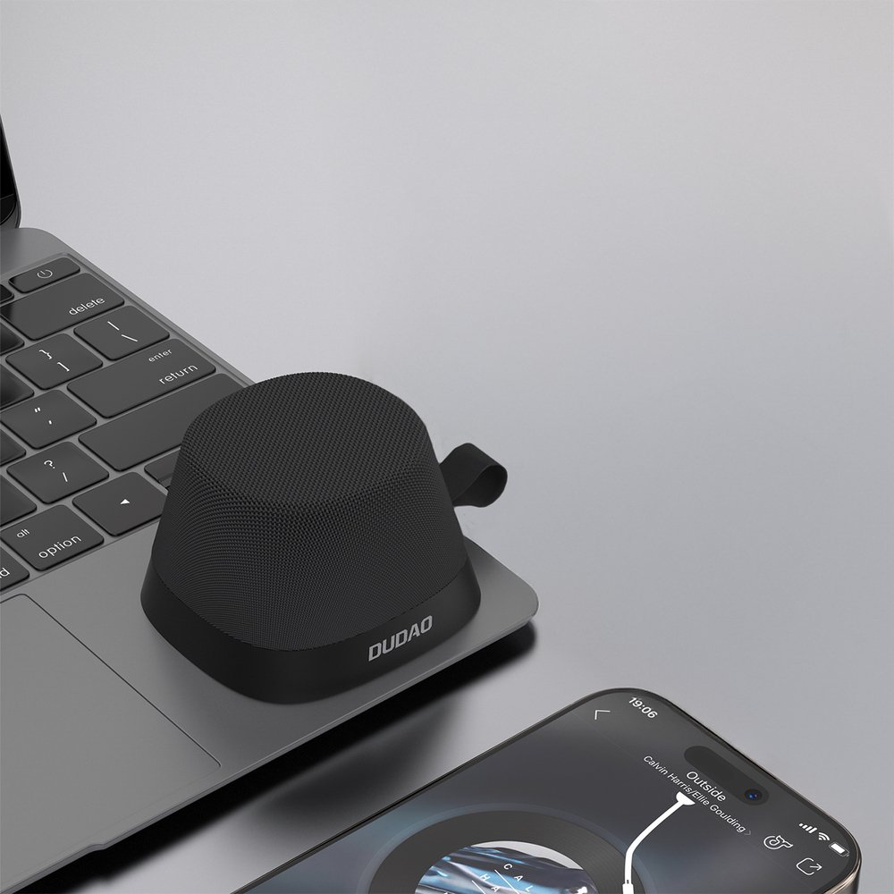 Dudao Y20 belaidė kolonėlė su magnetiniu tvirtinimu ir Bluetooth 5.3 – juoda - Image 6