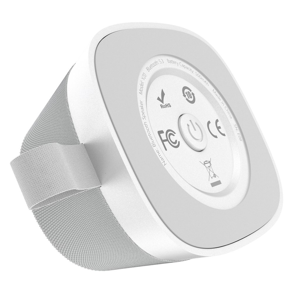 Dudao Y20 belaidė kolonėlė su magnetiniu tvirtinimu ir Bluetooth 5.3 – sidabrinė - Image 5