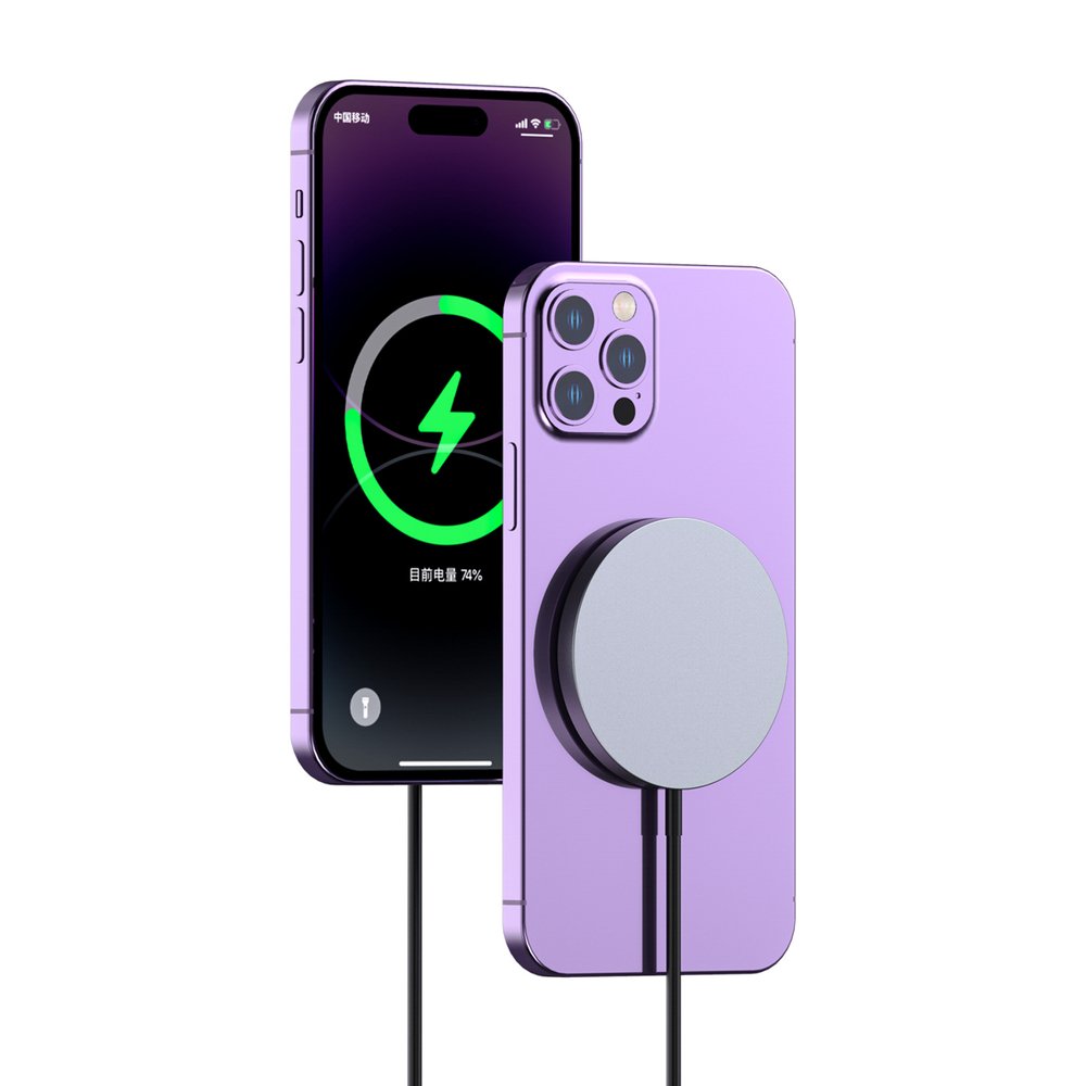 Dudao A12XS 15 W belaidis įkroviklis, suderinamas su MagSafe – juodas - Image 3