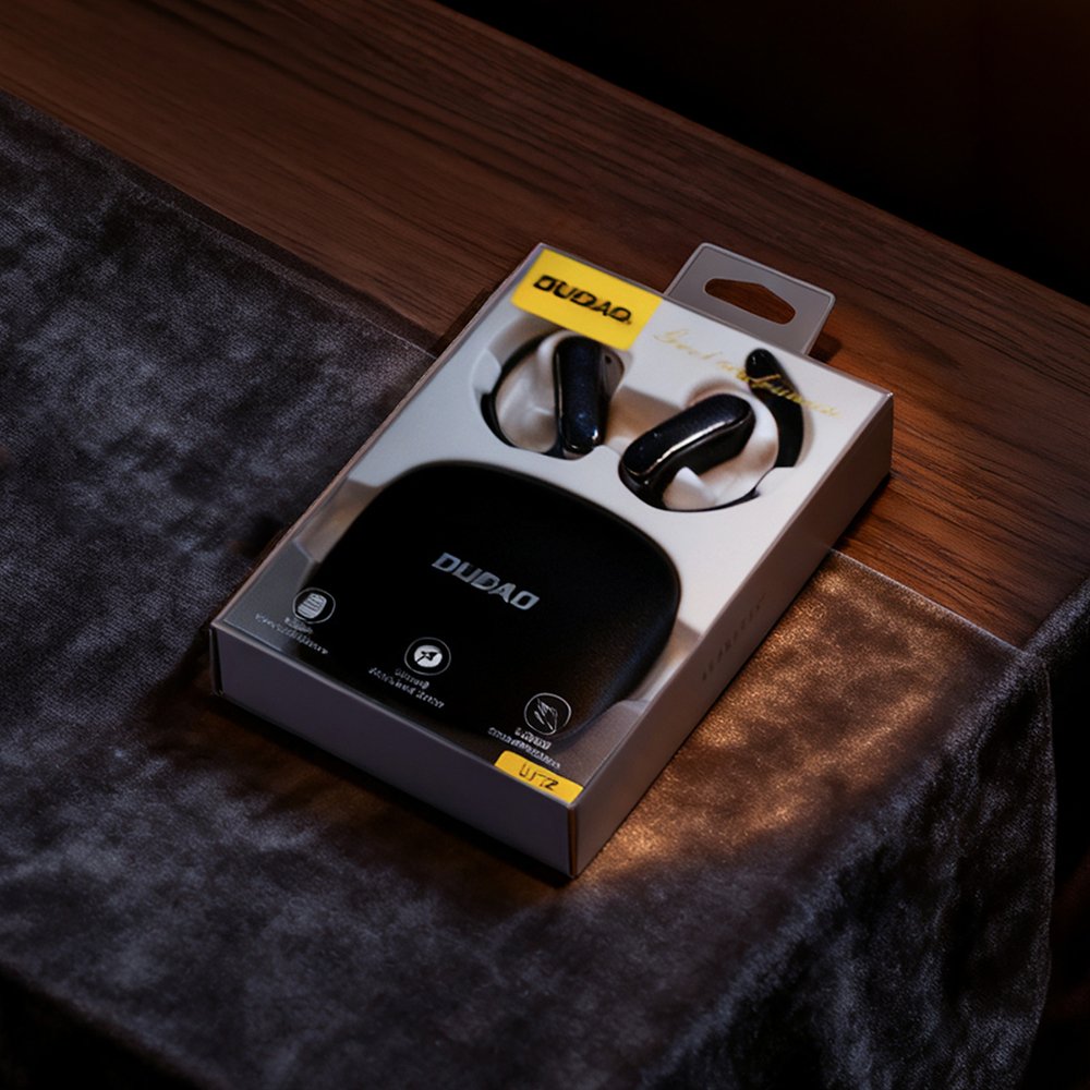 Dudao U17Z Bluetooth 5.3 OWS ausinės su ausų kabliukais – juodos - Image 3