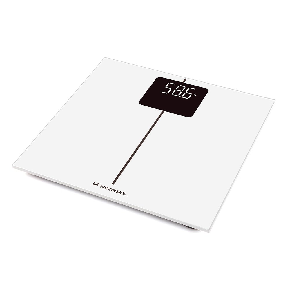 Wozinsky WIWL-180 išmaniosios Bluetooth vonios svarstyklės – baltos - Image 3