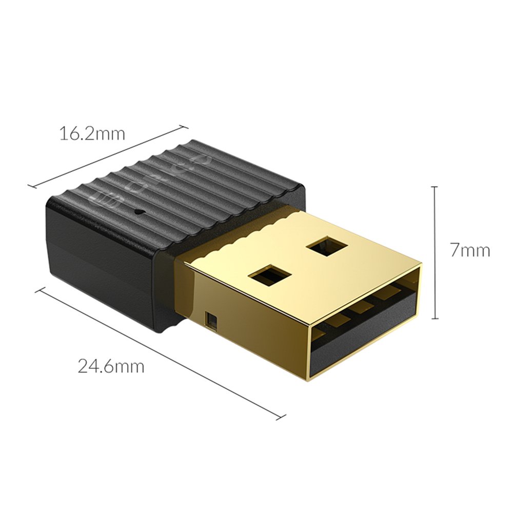 Orico BTA-508 Bluetooth 5.0 USB-A adapteris – juodas - Image 4