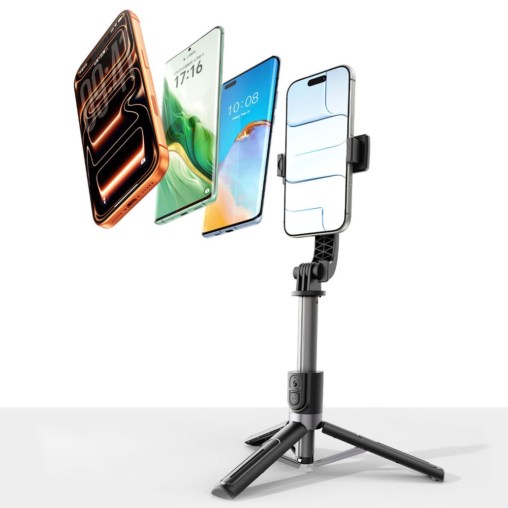 Orico SPV90 aliumininė mini asmenukių lazda su trikoju, Bluetooth ir 360° pasukimu – juoda - Image 7