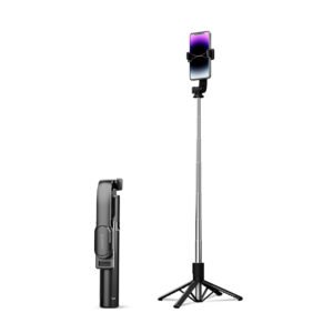 Selfie stick Orico SPN100 1/4" tripod for phone camera with 360 degree rotation Bluetooth 5.2 - black