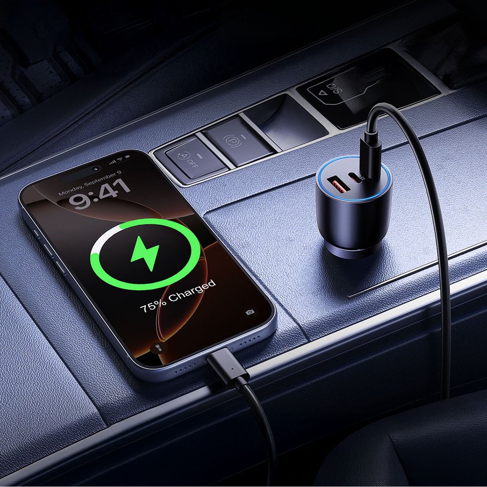 Orico PowerLink 165 W USB-A + 2×USB-C automobilinis įkroviklis – juodas - Image 7