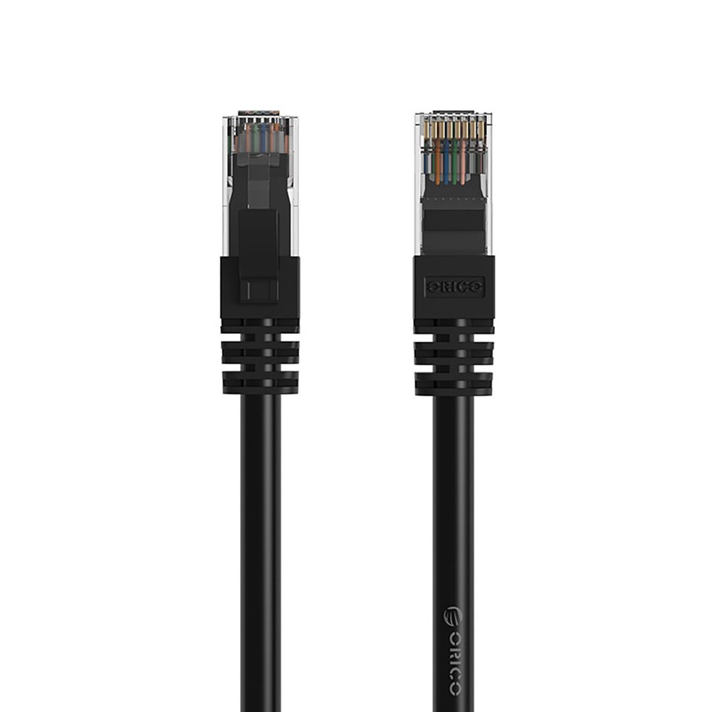 Orico PUG-C6 CAT6 apvalus RJ45 tinklo kabelis 1000 Mbps, 5 m – juodas - Image 6