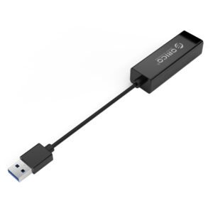 Orico UTJ-U3 1 Gigabit USB-A 3.0 External Network Card - Black