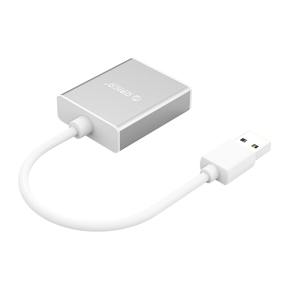Orico UTH USB-A 3.0 į HDMI adapteris – sidabrinis - Image 2