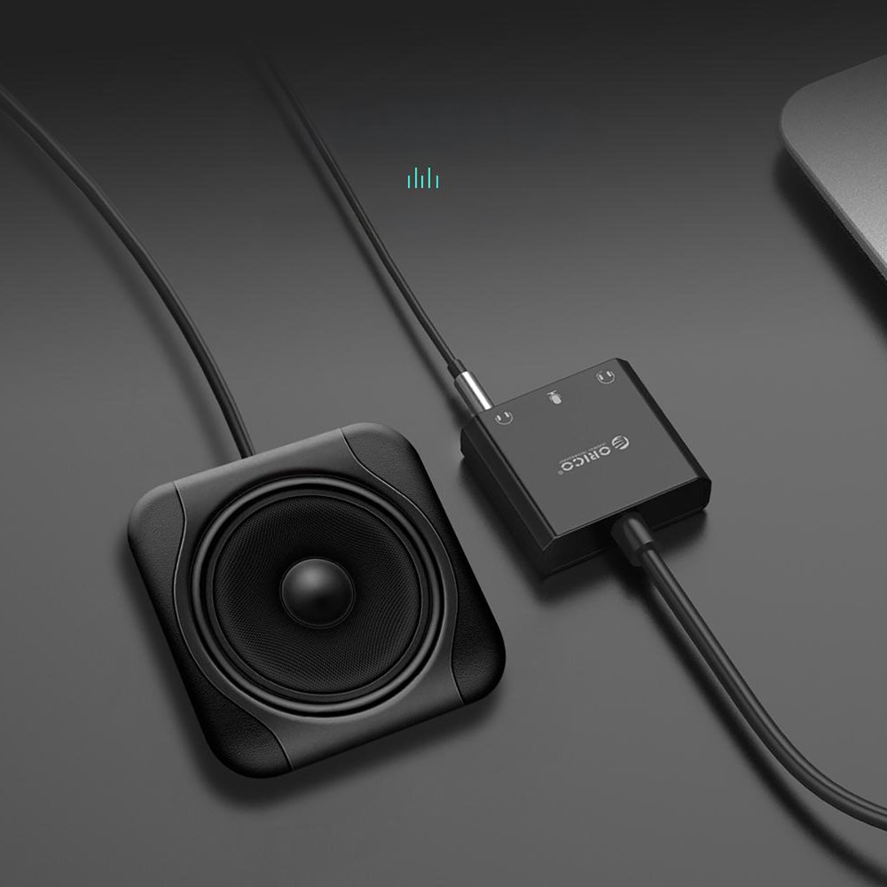 Orico SKT3 išorinė USB-A garso plokštė – juoda - Image 8