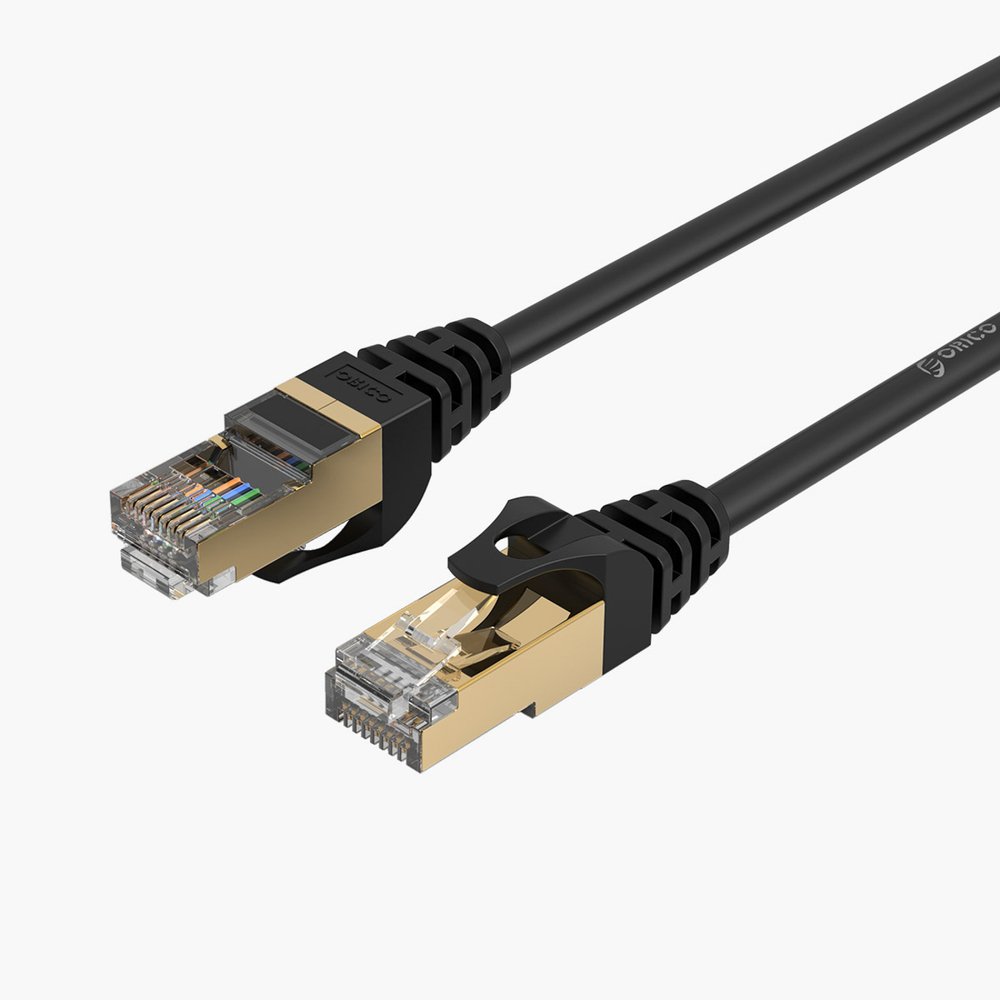Orico PUG-C7 CAT7 RJ45 tinklo kabelis 10 Gbps, 10 m – juodas - Image 2