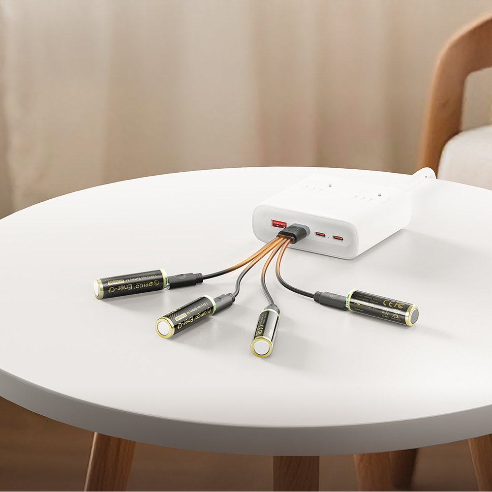 Orico Ener-G EG5C 1,5 V 2100 mWh AA ličio USB-C įkraunamos baterijos, 2 vnt. - Image 5