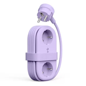 Orico AP3 65W GaN 6in1 Power Strip 2x AC + 2x USB-A + 2x USB-C - Purple