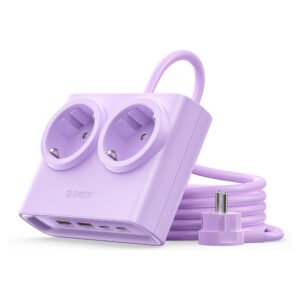 Orico PDC25 25W 6in1 Power Strip 2x AC + 2x USB-A + 2x USB-C - Purple