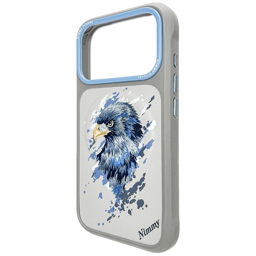 Nimmy Eagle MagSafe dėklas iPhone 17 Pro Max – pilkas - Image 2
