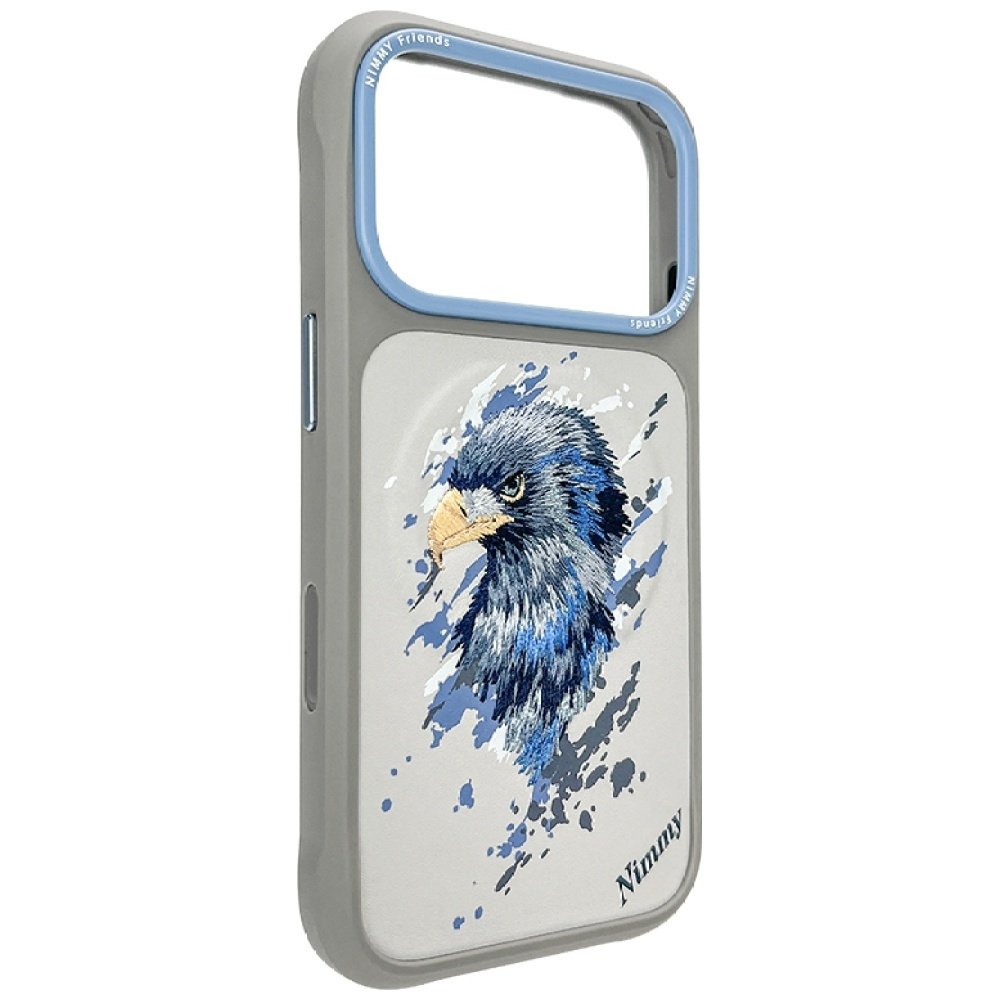 Nimmy Eagle MagSafe dėklas iPhone 17 Pro Max – pilkas - Image 3