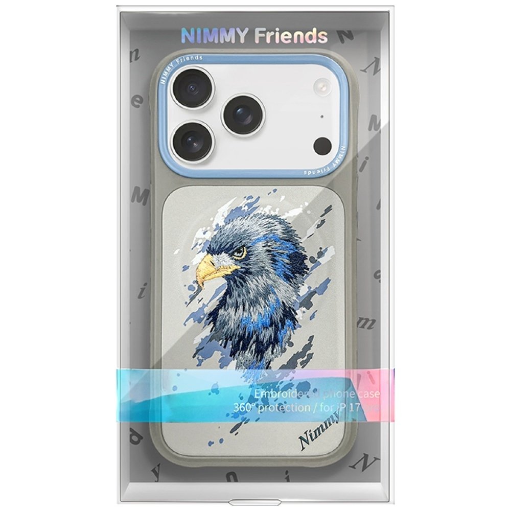 Nimmy Eagle MagSafe dėklas iPhone 17 Pro – šviesiai pilkas - Image 7
