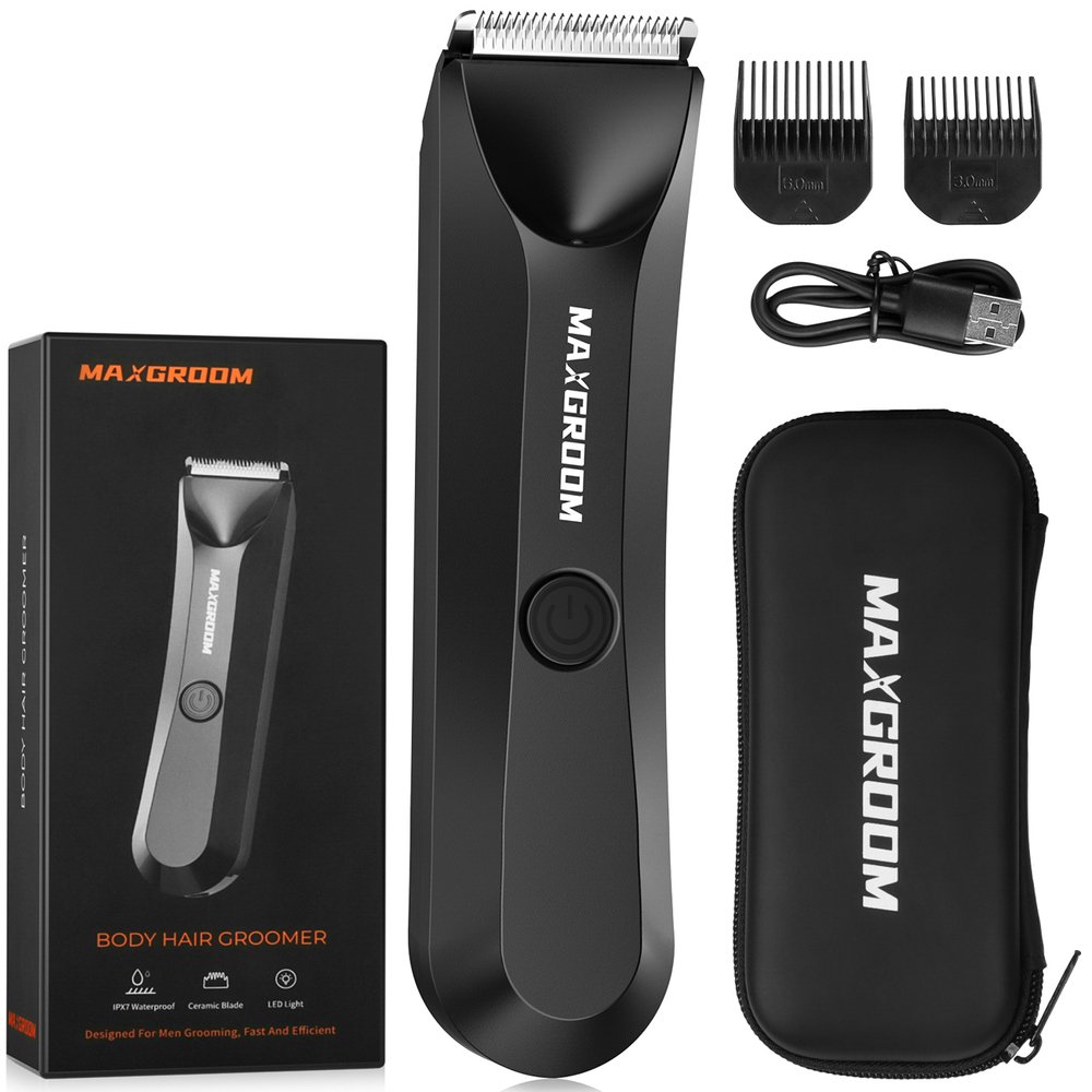 MAXGROOM RFCD-9087 daugiafunkcis trimeris su LED apšvietimu – juodas - Image 4