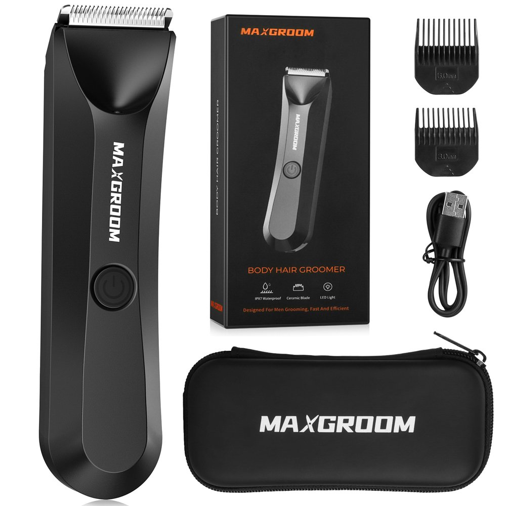 MAXGROOM RFCD-9087 daugiafunkcis trimeris su LED apšvietimu – juodas - Image 5