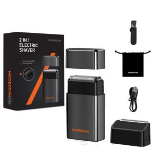 MAXGROOM ZG-F5580 2-in-1 electric shaver - black
