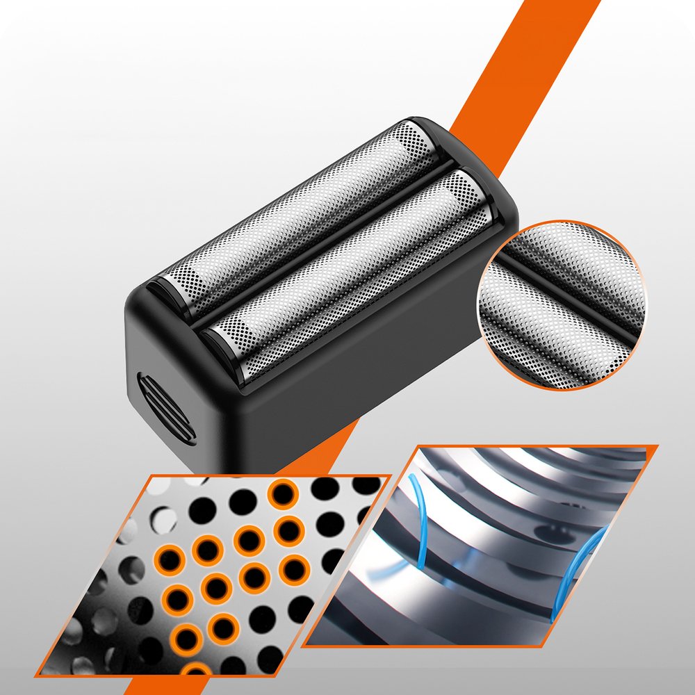 MAXGROOM ZG-F5580 2 viename elektrinė skutimosi mašinėlė – juoda - Image 10