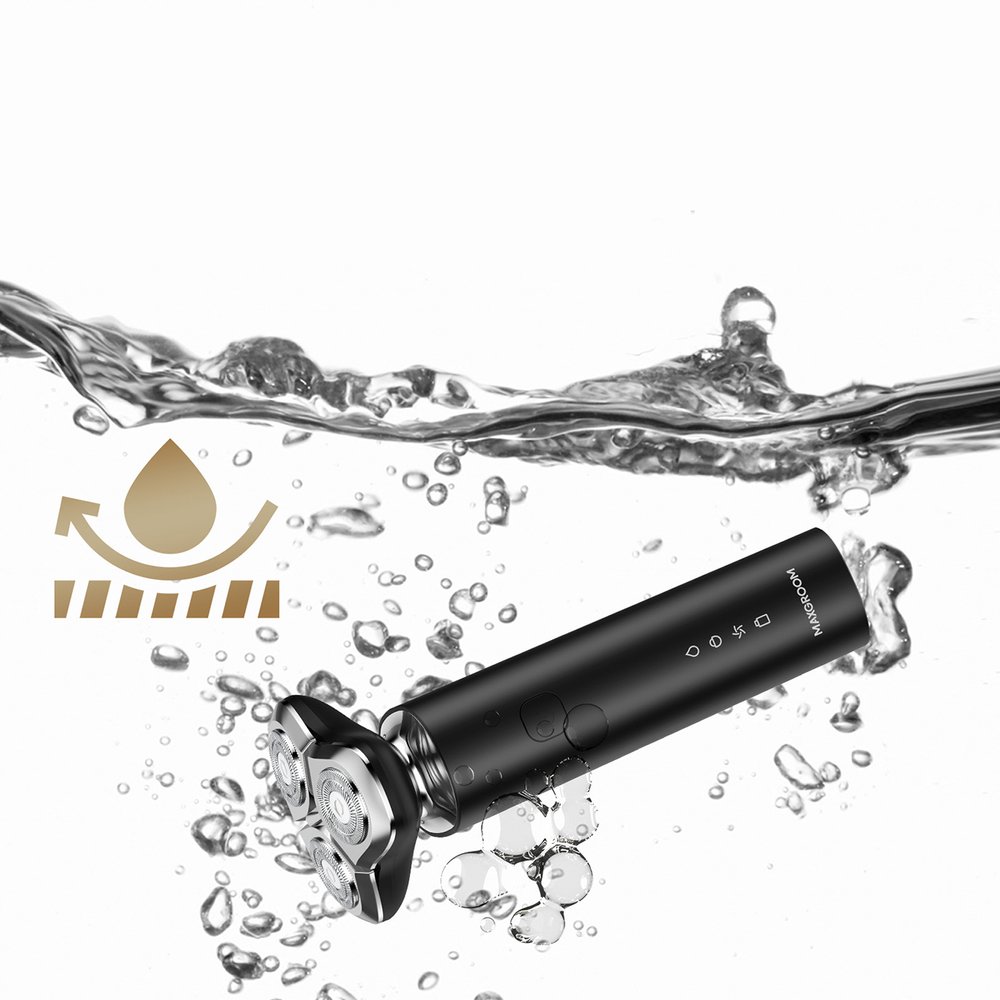 MAXGROOM BS-8012A 3 viename elektrinė skutimosi mašinėlė – juoda - Image 14