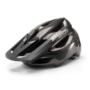 Rockbros LK-99 Mountain Bike Helmet with Adjustable Visor and Magnetic Closure 58-62 cm - Titanium