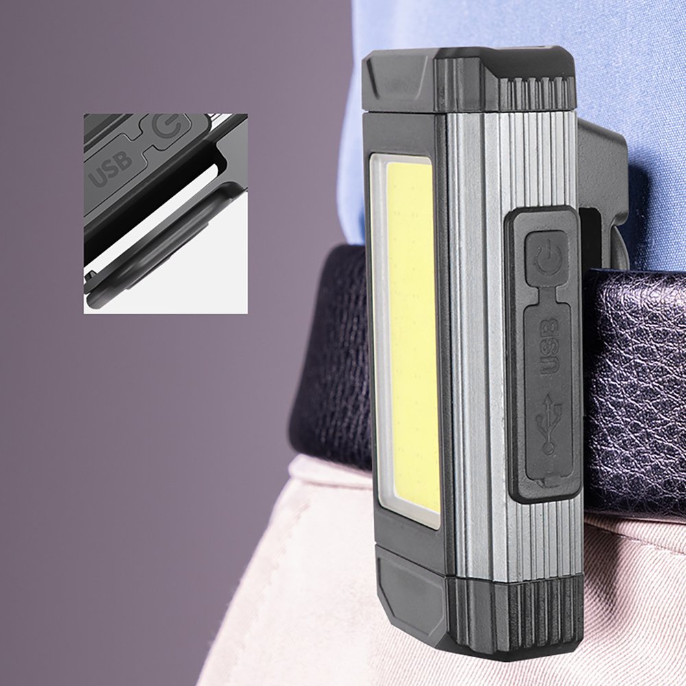 Wozinsky WLR-15W darbinis šviestuvas 15 W, 1500 lm, CREE, IPX6 su išorinės baterijos funkcija – pilkas - Image 7