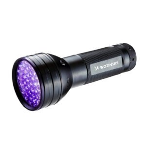 Wozinsky WLT-51L IP65 UV Flashlight for Trace Detection - Black