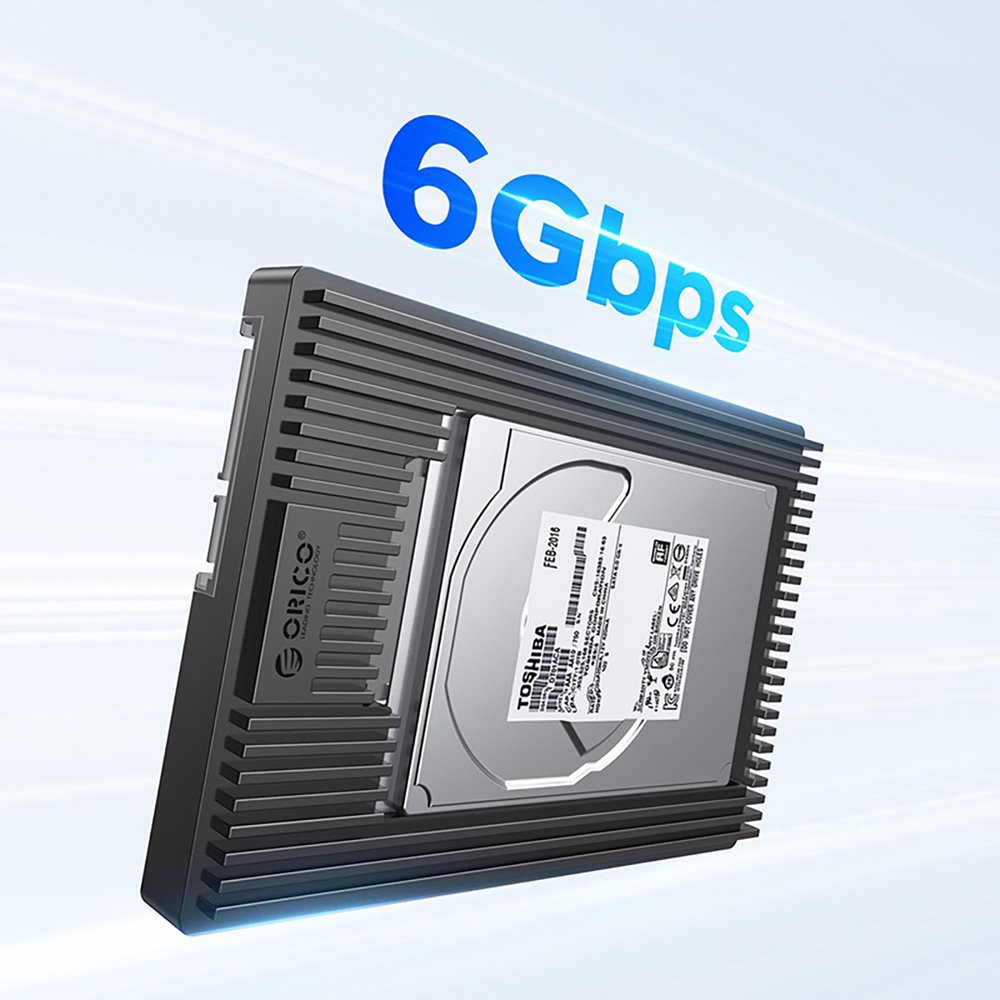 Orico D2SS-6G 2,5” į 3,5” disko adapteris – juodas - Image 7
