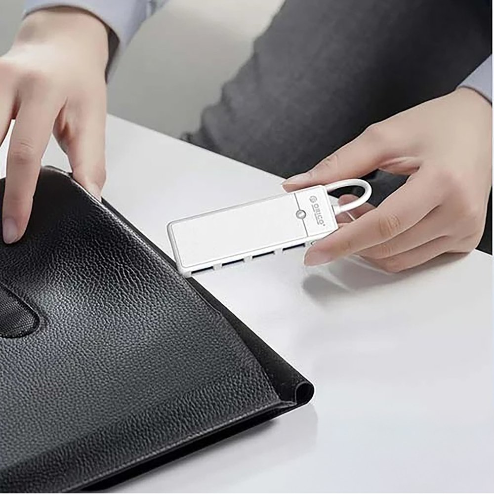 Orico PAPW4A-C3 USB šakotuvas 4×USB-A 3.0, 1 m – baltas - Image 4