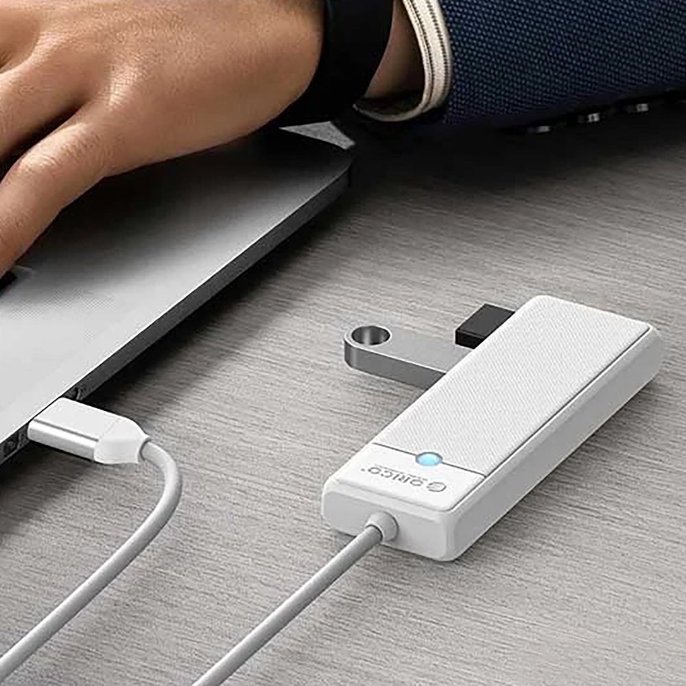 Orico PAPW4A-C3 USB šakotuvas 4×USB-A 3.0, 1 m – baltas - Image 5
