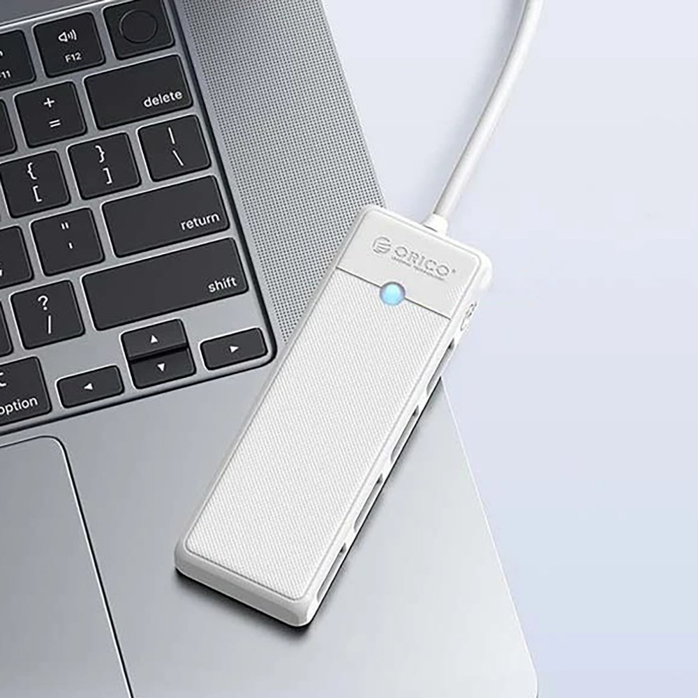 Orico PAPW4A-C3 USB šakotuvas 4×USB-A 3.0, 1 m – baltas - Image 6